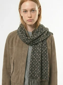 Ortega wool & cashmere scarf