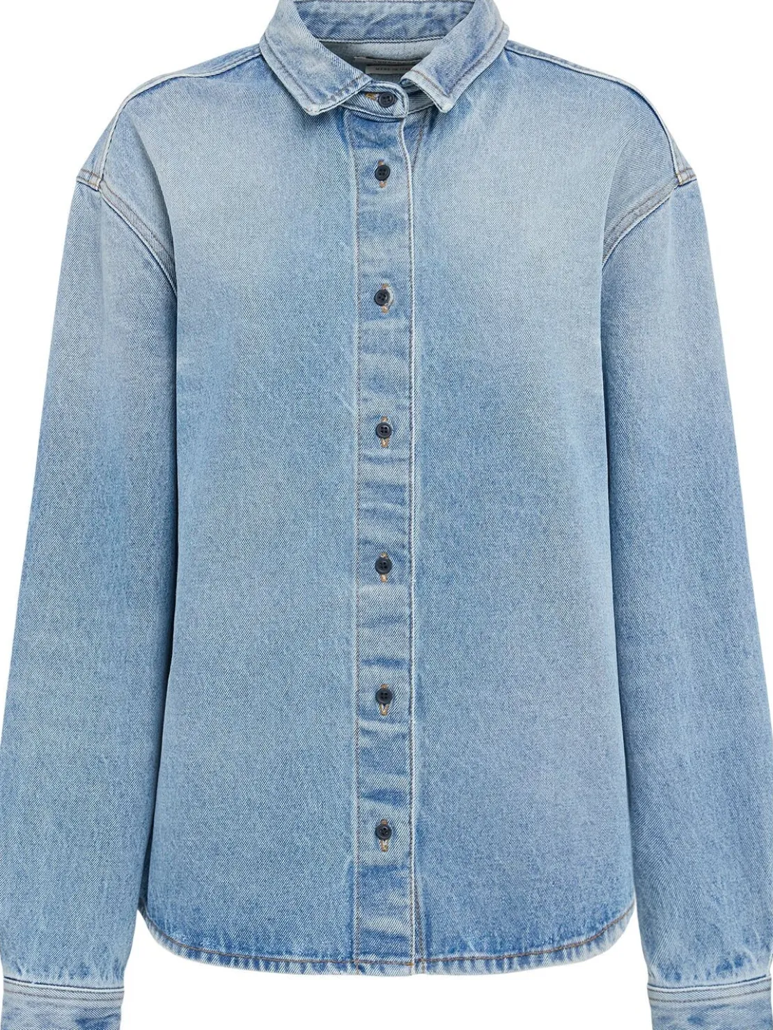 Overshirt Luce in denim stonewash