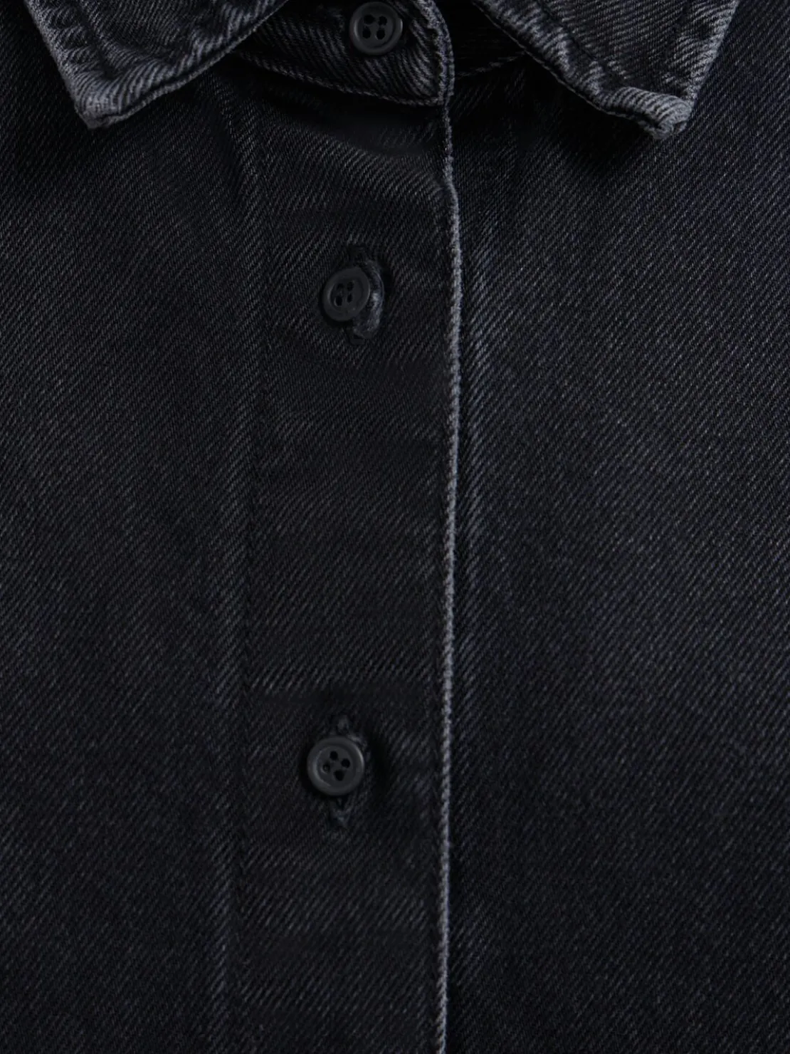 Overshirt Luce in denim stonewash