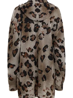 Oversize knit cardigan