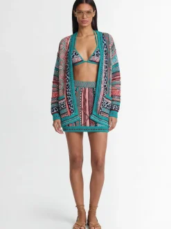 Oversize knit cardigan