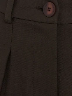 Oversize wide-leg suit pants