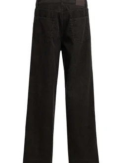Pantaloni a coste taglio ampio