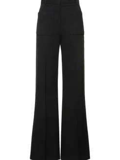 Pantaloni Alina in misto lana