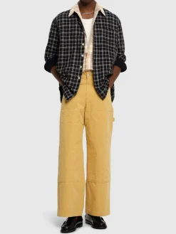 Pantaloni ampi carpenter in cotone