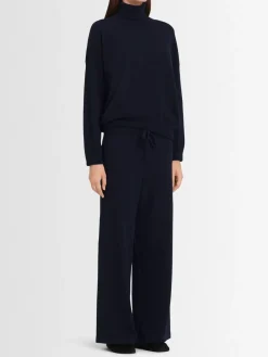 Pantaloni Aurora in maglia di lana