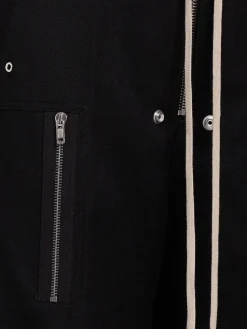 Pantaloni Cargobelas in lana con zip