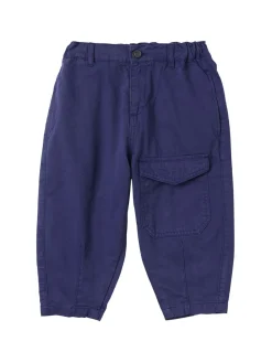 Pantaloni cargo in cotone organico
