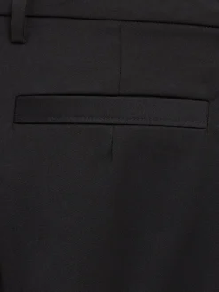 Pantaloni chino ampi in twill di lana