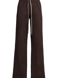 Pantaloni Dietrich in cotone con coulisse