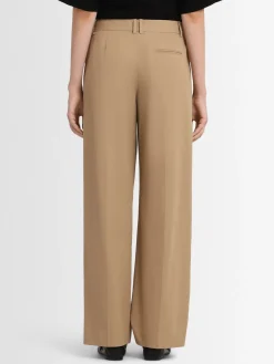 Pantaloni dritti Alfidis in gabardina