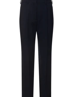 Pantaloni dritti Fox in lana