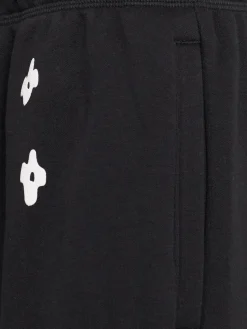 Pantaloni dritti in misto cotone