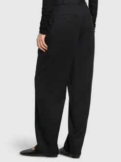 Pantaloni dritti Joseon in lana