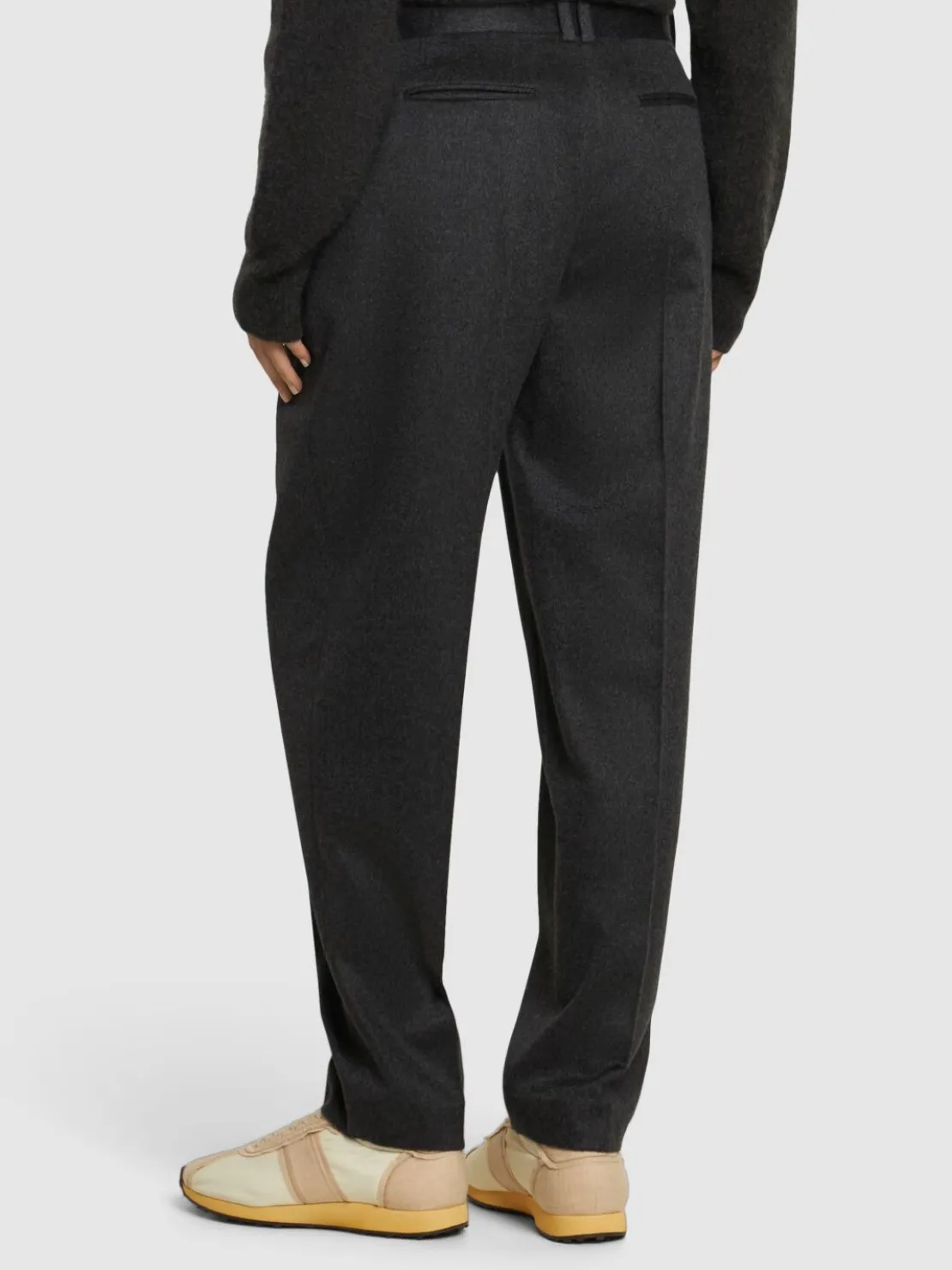 Pantaloni dritti Richelle in cashmere