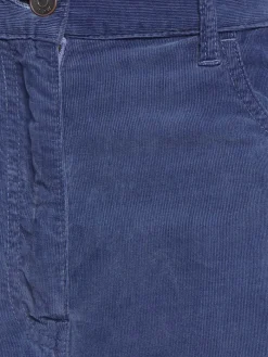 Pantaloni dritti Tarley in cotone millerighe