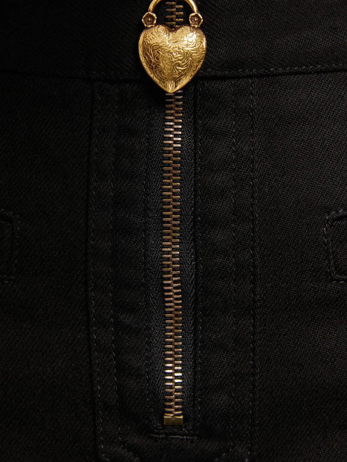 Pantaloni dritti vita alta