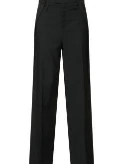 Pantaloni dritti vita alta