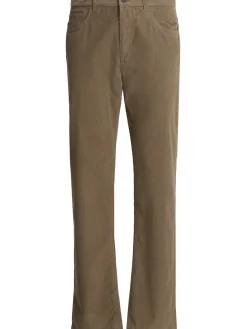 Pantaloni Fred in cotone a costine