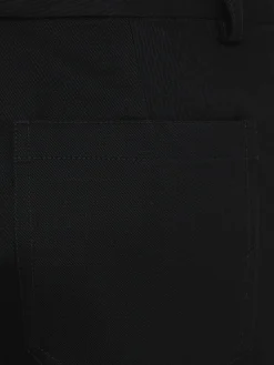 Pantaloni gamba dritta Malika in twill di lana