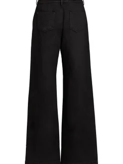 Pantaloni Geth in denim cerato