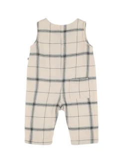 Pantaloni in cotone check
