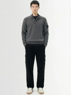 Pantaloni in cotone millerighe