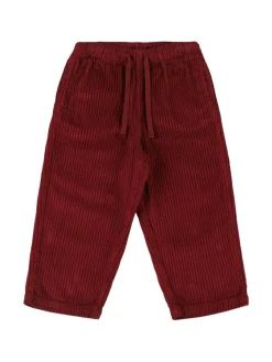 Pantaloni in cotone millerighe