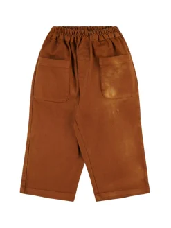 Pantaloni in cotone stampato