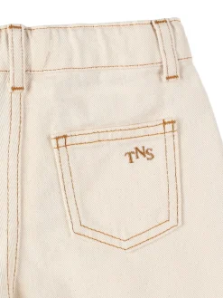 Pantaloni in denim di cotone