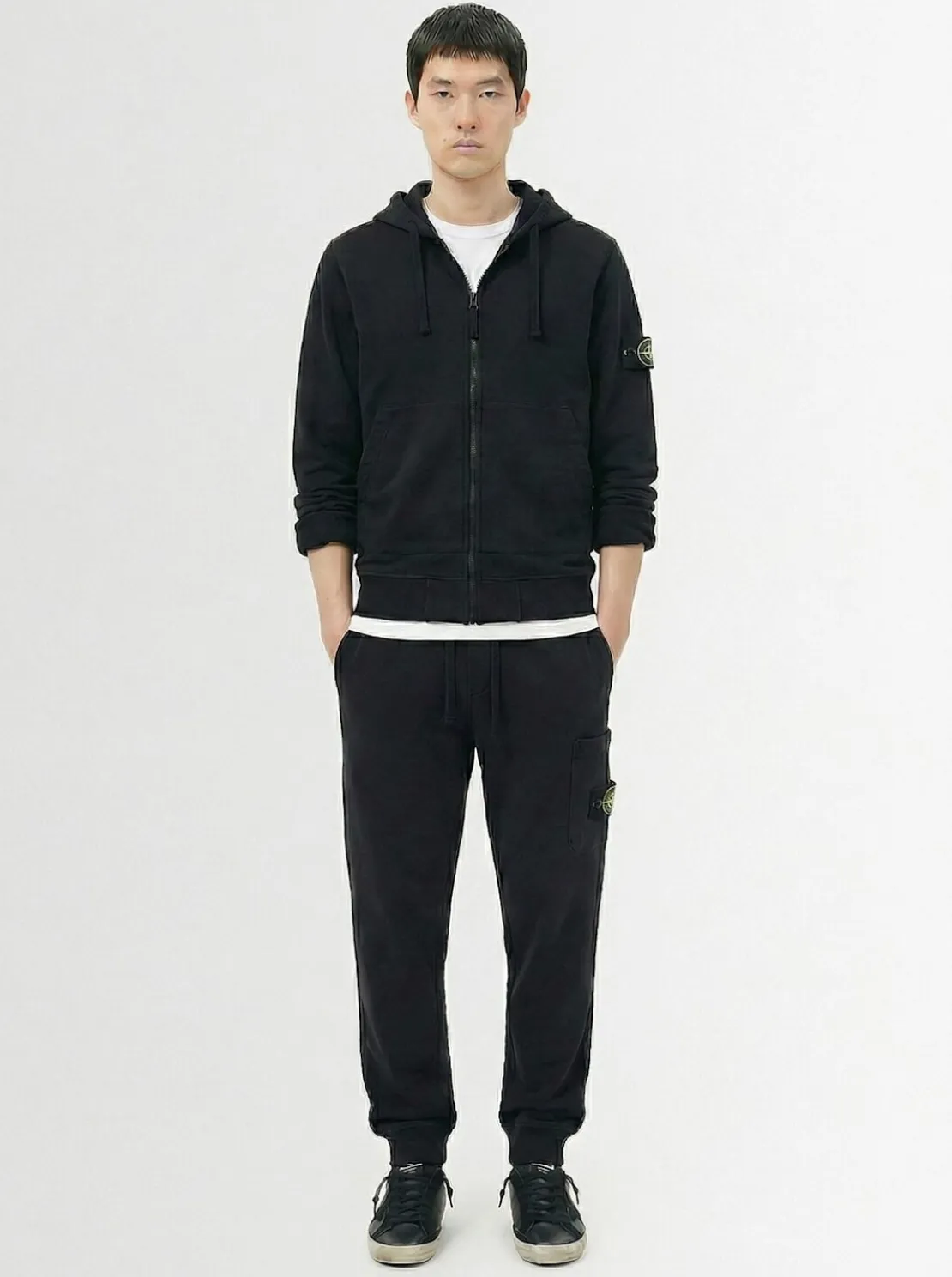 Pantaloni in felpa di cotone