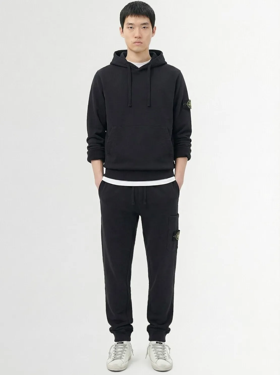 Pantaloni in felpa di cotone