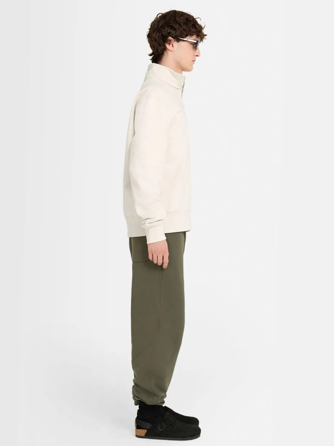 Pantaloni in felpa di cotone