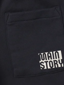 Pantaloni in felpa di cotone organico