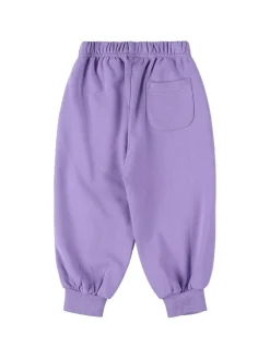 Pantaloni in felpa di cotone stampata