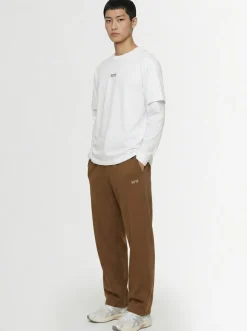 Pantaloni in felpa di misto cotone