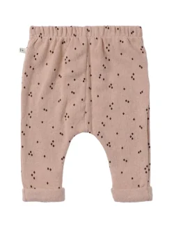 Pantaloni in felpa di misto cotone con stampa