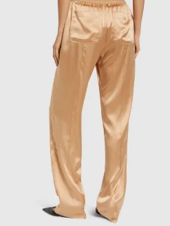 Pantaloni in jersey di viscosa