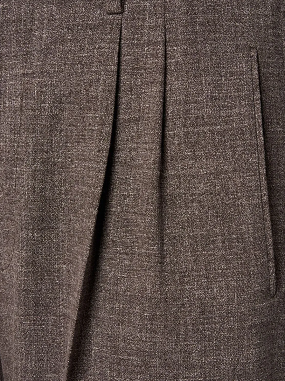 Pantaloni in lino e seta Silas