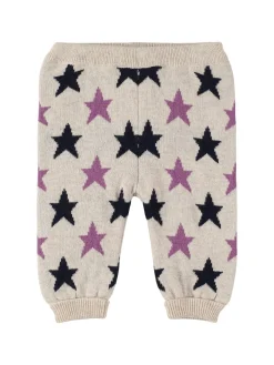 Pantaloni in maglia di misto cotone