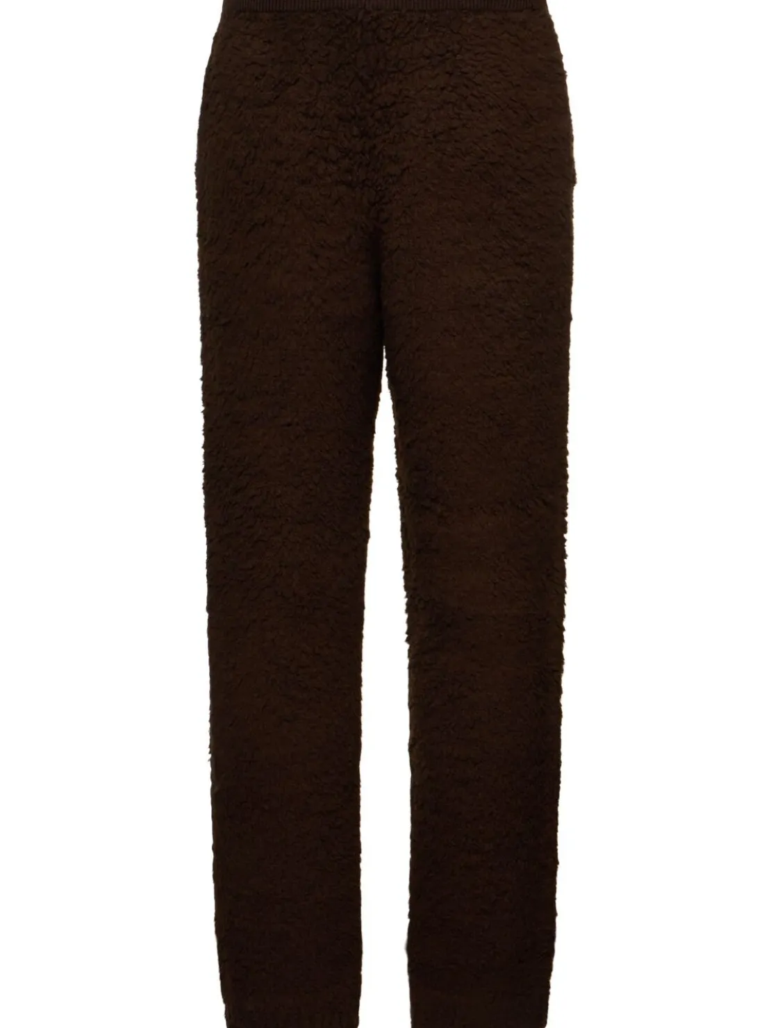 Pantaloni in maglia di misto lana