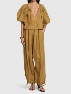 Pantaloni in misto cotone