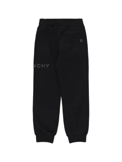 Pantaloni in misto cotone con ricamo