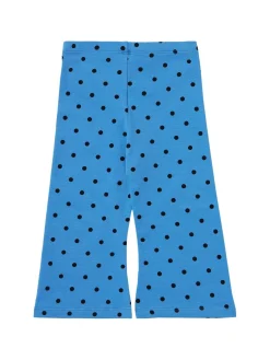 Pantaloni in misto cotone stampato