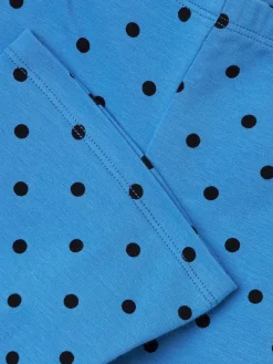 Pantaloni in misto cotone stampato