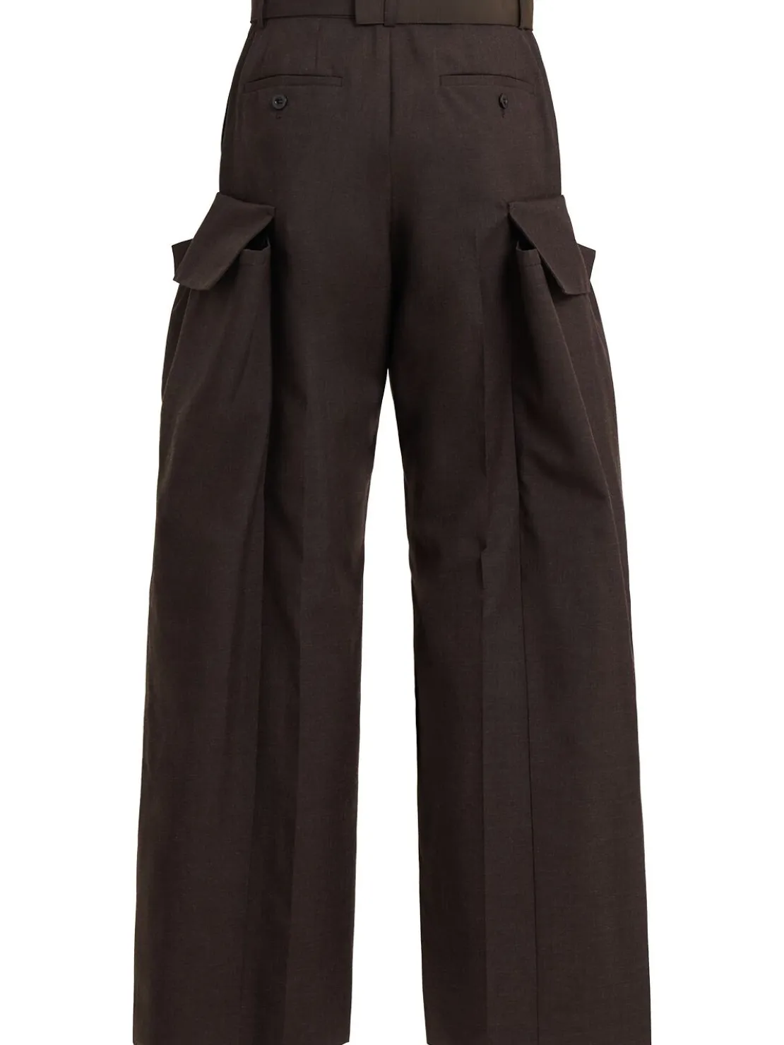 Pantaloni in misto lana