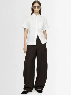 Pantaloni in misto lana