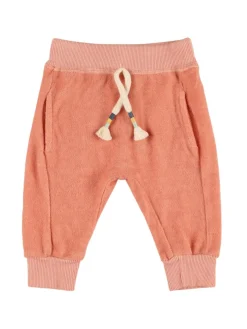 Pantaloni in spugna di misto cotone