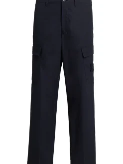 Pantaloni in tela di cotone