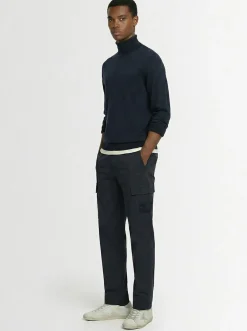 Pantaloni in tela di cotone